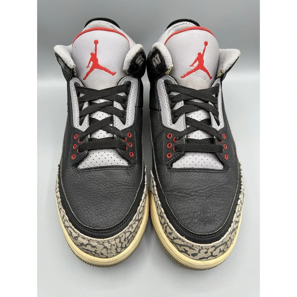 AIR JORDAN 3 Retro OG Black Cement 2018 Shoes Sneakers Men's Size 11